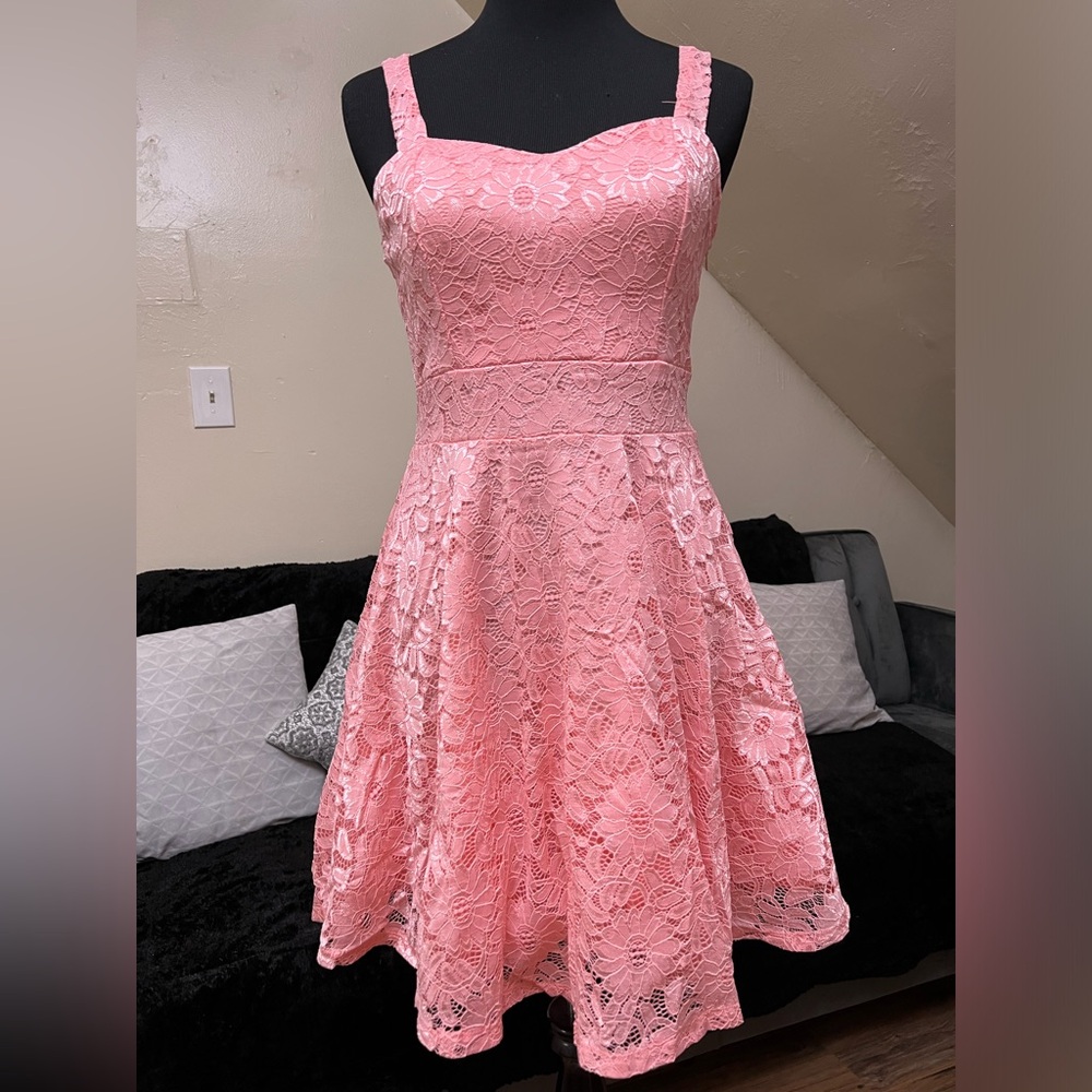 Lace Straps dress